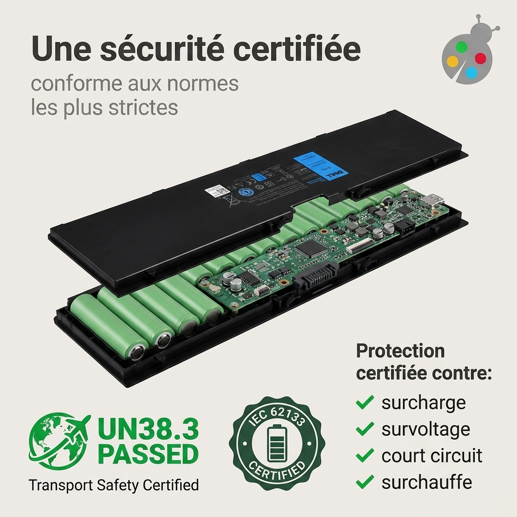 Batteria computer portatile dell latitude e7450