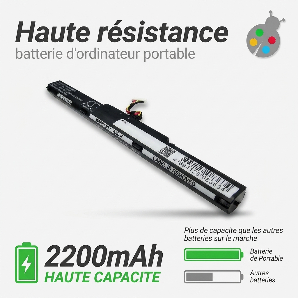 Batteria computer portatile asus x751ui