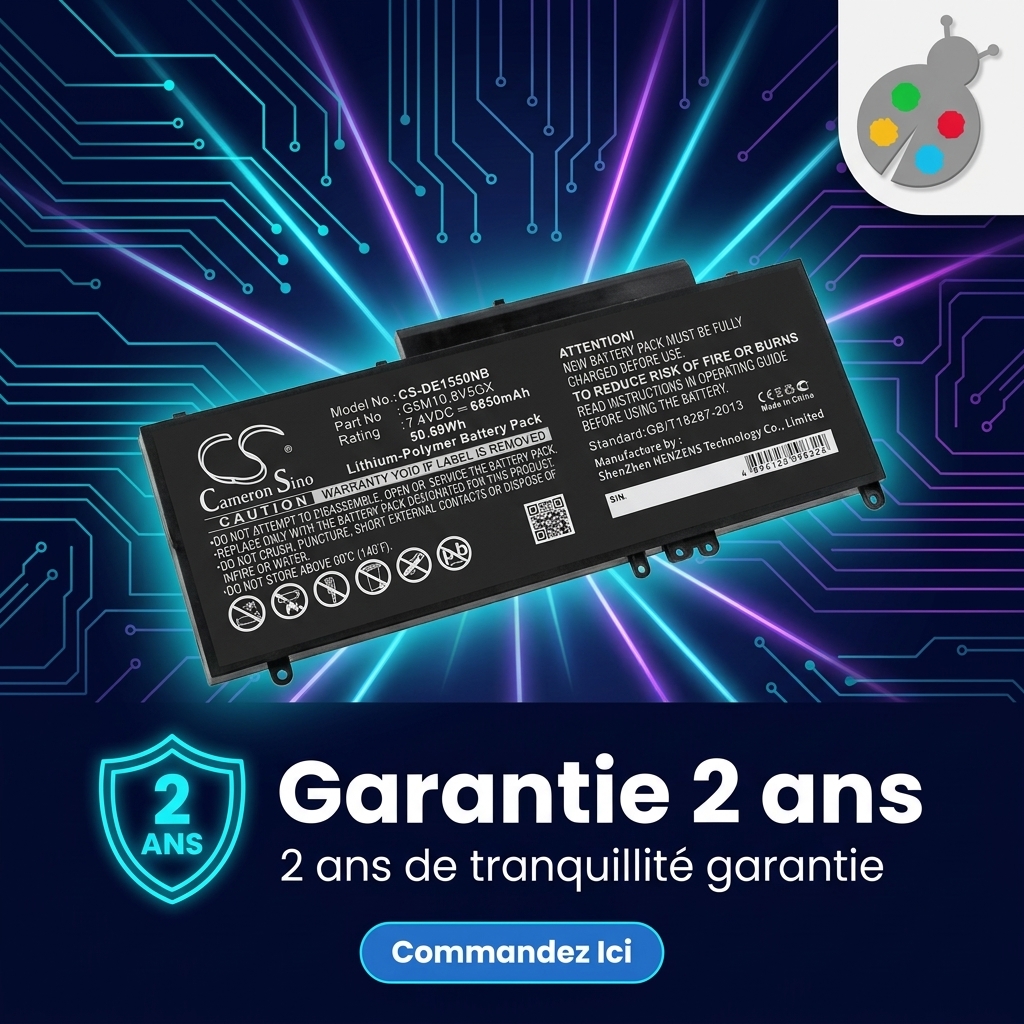 Batteria computer portatile dell latitude 15 e5550 5908