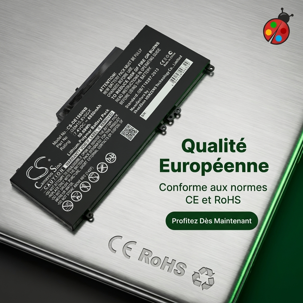 Batteria computer portatile dell latitude 15 e5550 5908