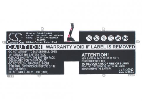 Batteria per hp spectre xt touchsmart 15-4000eg