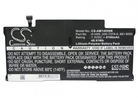 Batteria per apple macbook air 13 a1466
