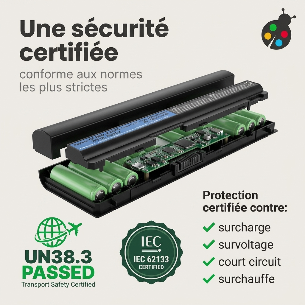 Batteria computer portatile dell latitude e6120