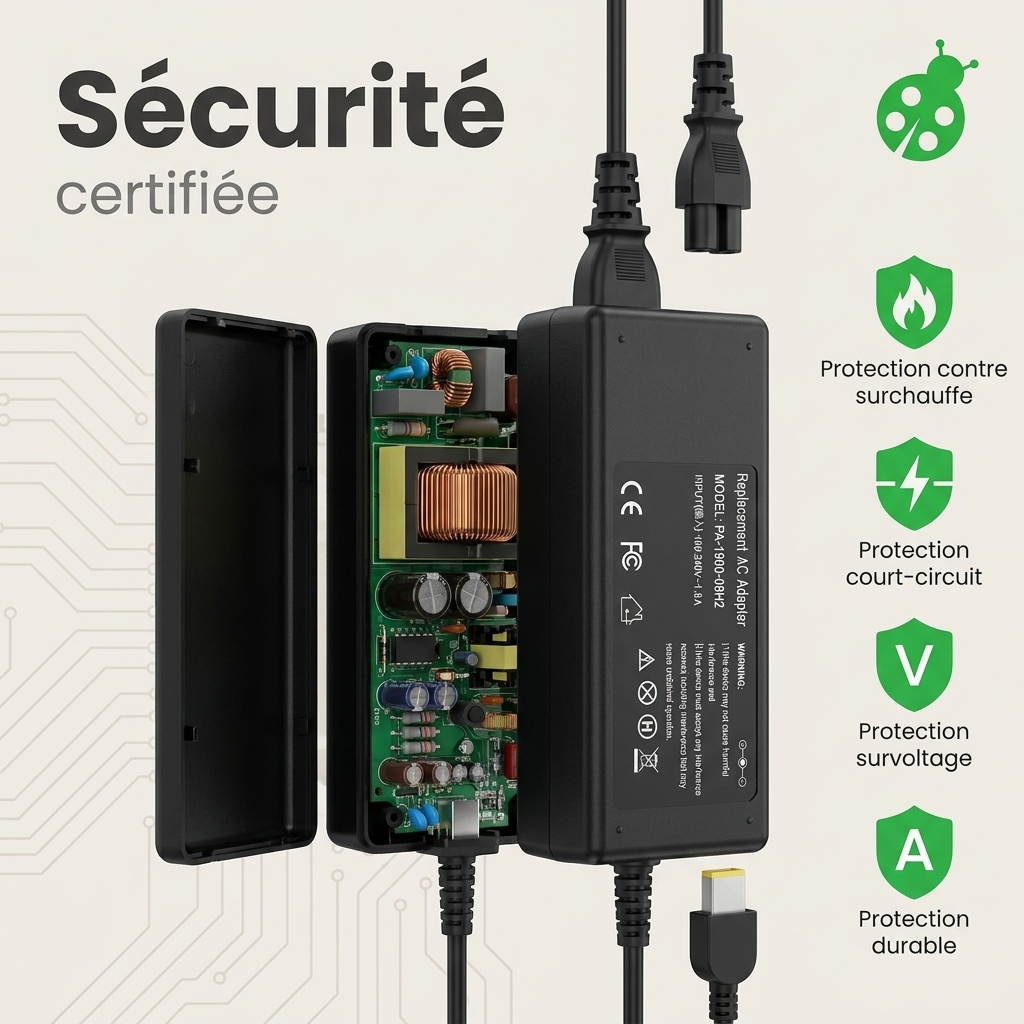 Caricabatterie computer portatile lenovo thinkpad x270 20hn