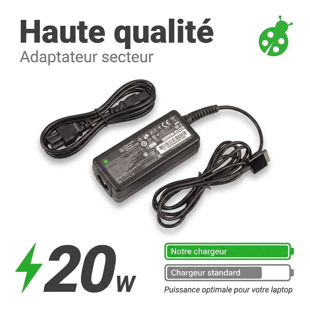 Caricabatterie computer portatile hp  slatebook x2 10 h010nr