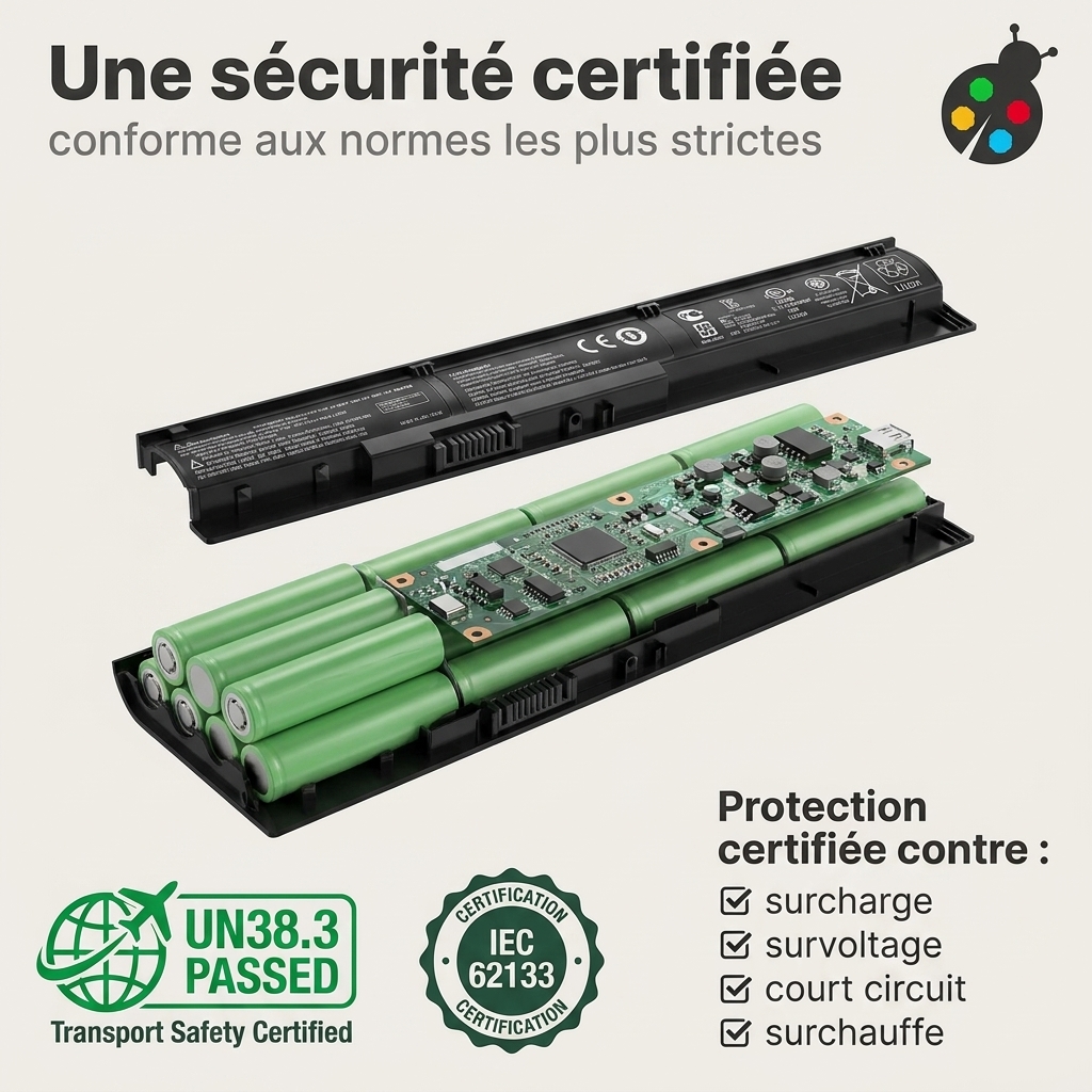 Batteria computer portatile hp pavilion 15 p262nf