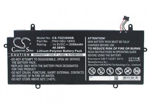 Batteria per toshiba portege z30