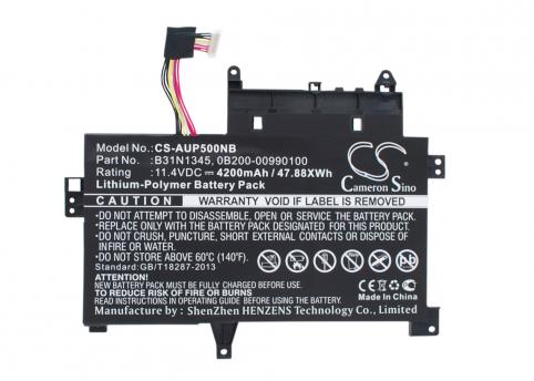 Batteria per asus transformer book flip tp500la