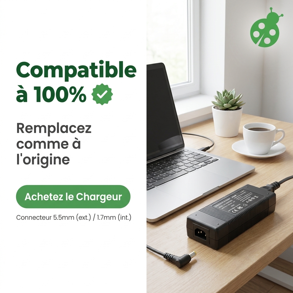 Caricabatterie computer portatile acer aspire 7730z