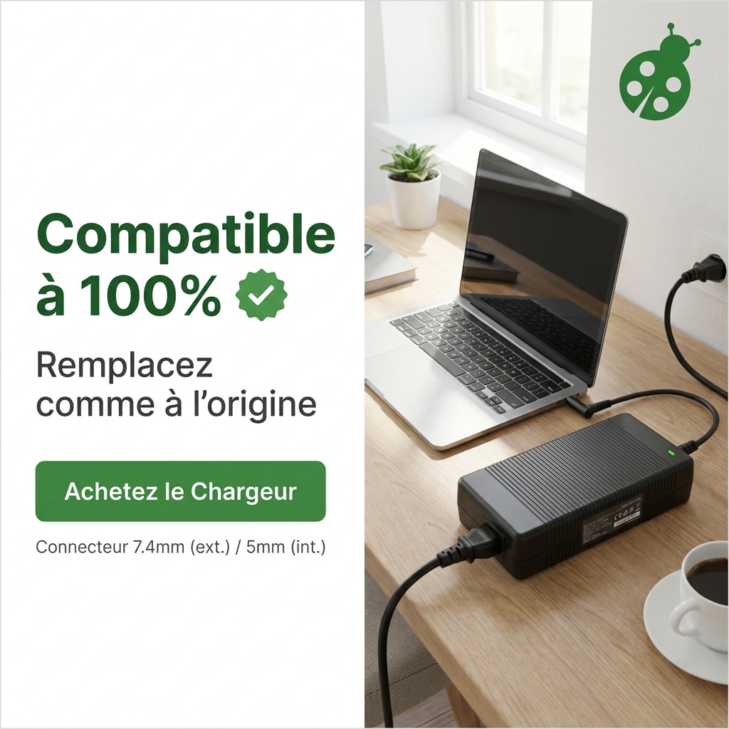 Caricabatterie computer portatile alienware 17 r4