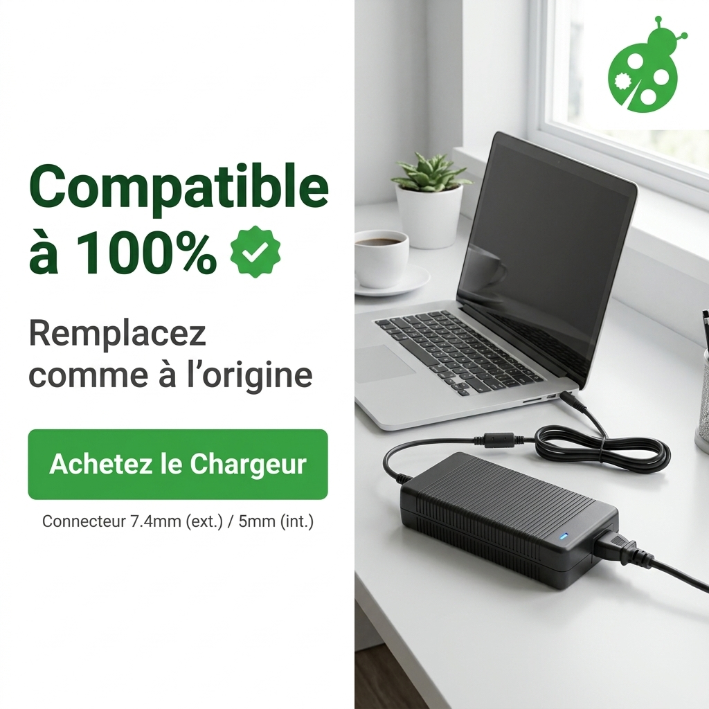 Caricabatterie computer portatile hp  elitebook 8740w