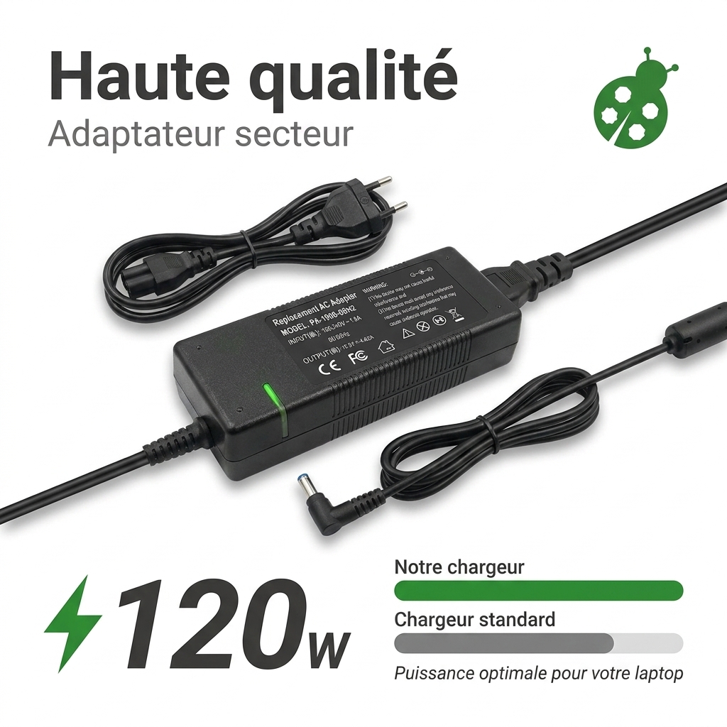 Caricabatterie computer portatile hp  pavilion 15 cx0076tx