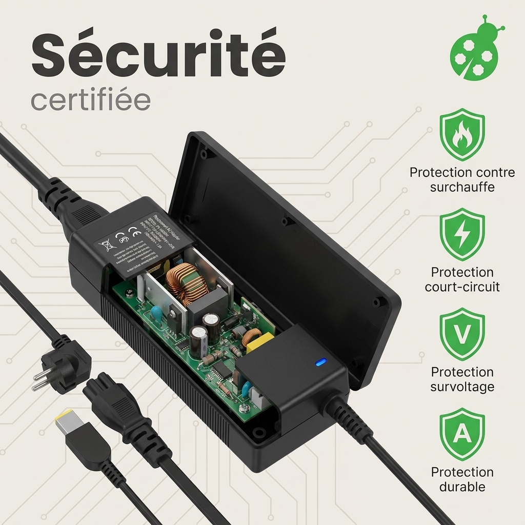 Caricabatterie computer portatile lenovo ideapad g70 70