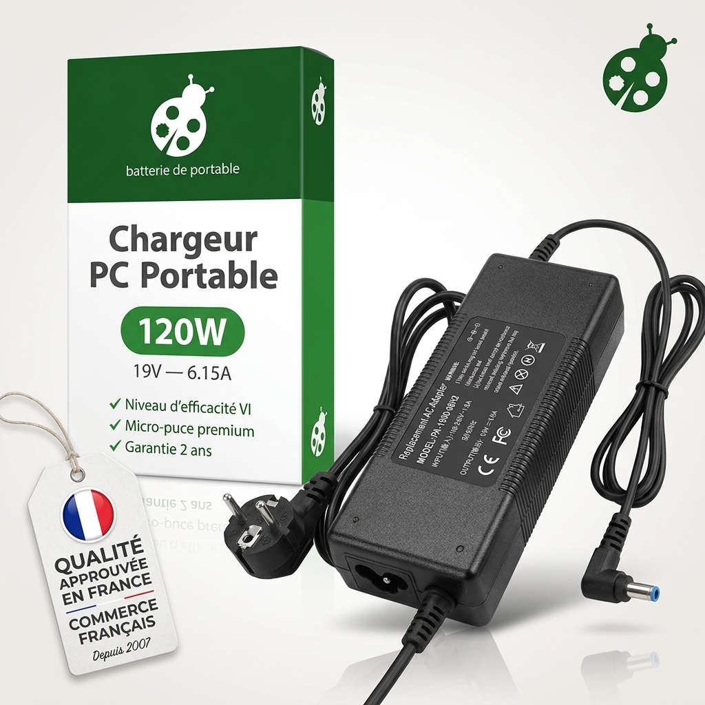 Caricabatteria computer portatile hp  envy touchsmart 17-j101ni