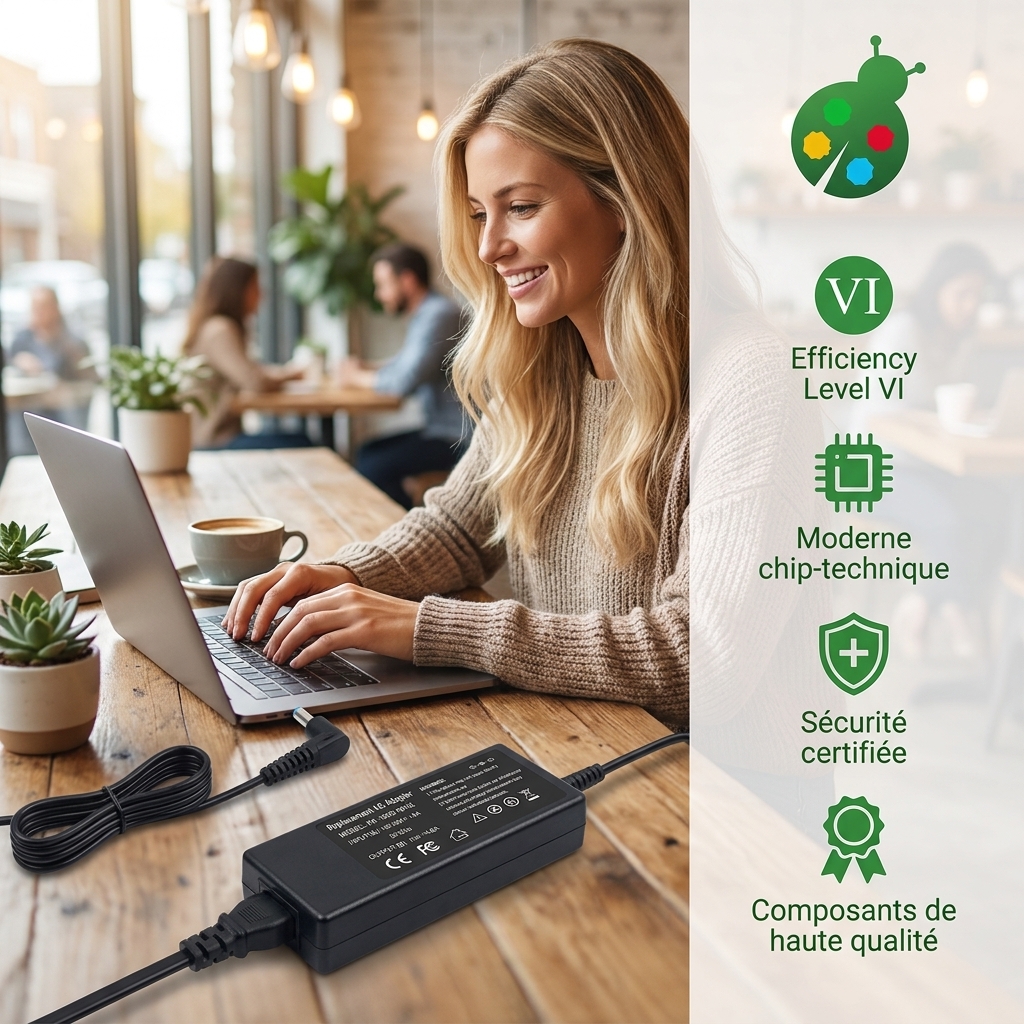 Caricabatterie computer portatile hp  envy touchsmart 17 j103ea