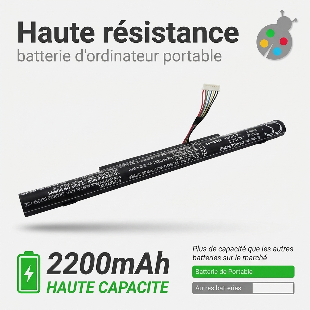 Batteria computer portatile acer travelmate p278 mg