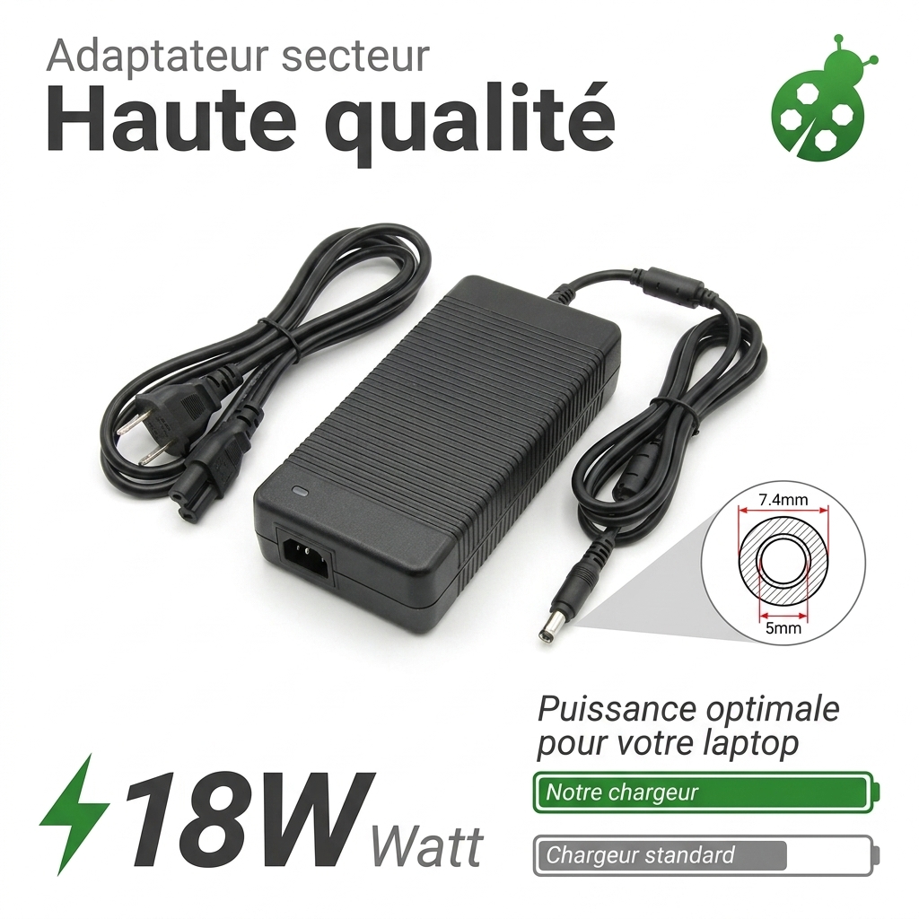 Caricabatterie computer portatile packard bell onetwo l5870