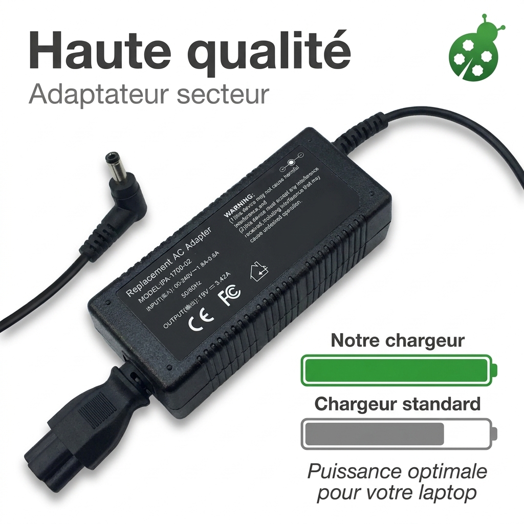 Caricabatterie computer portatile asus k556