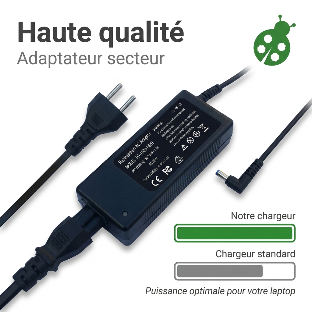 Caricabatterie computer portatile hp  15 ay028nf