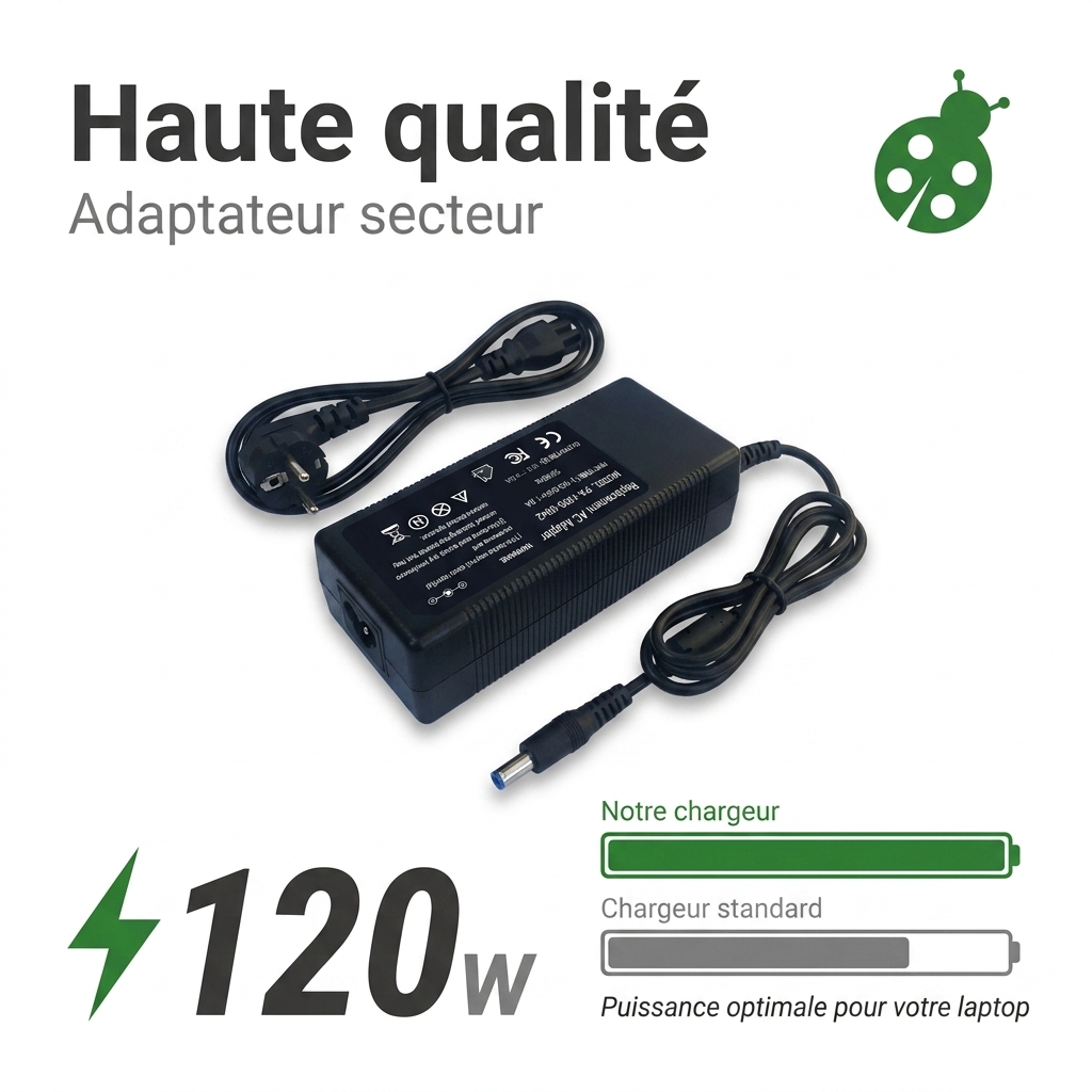 Caricabatterie computer portatile hp  pavilion 17 ab305nm