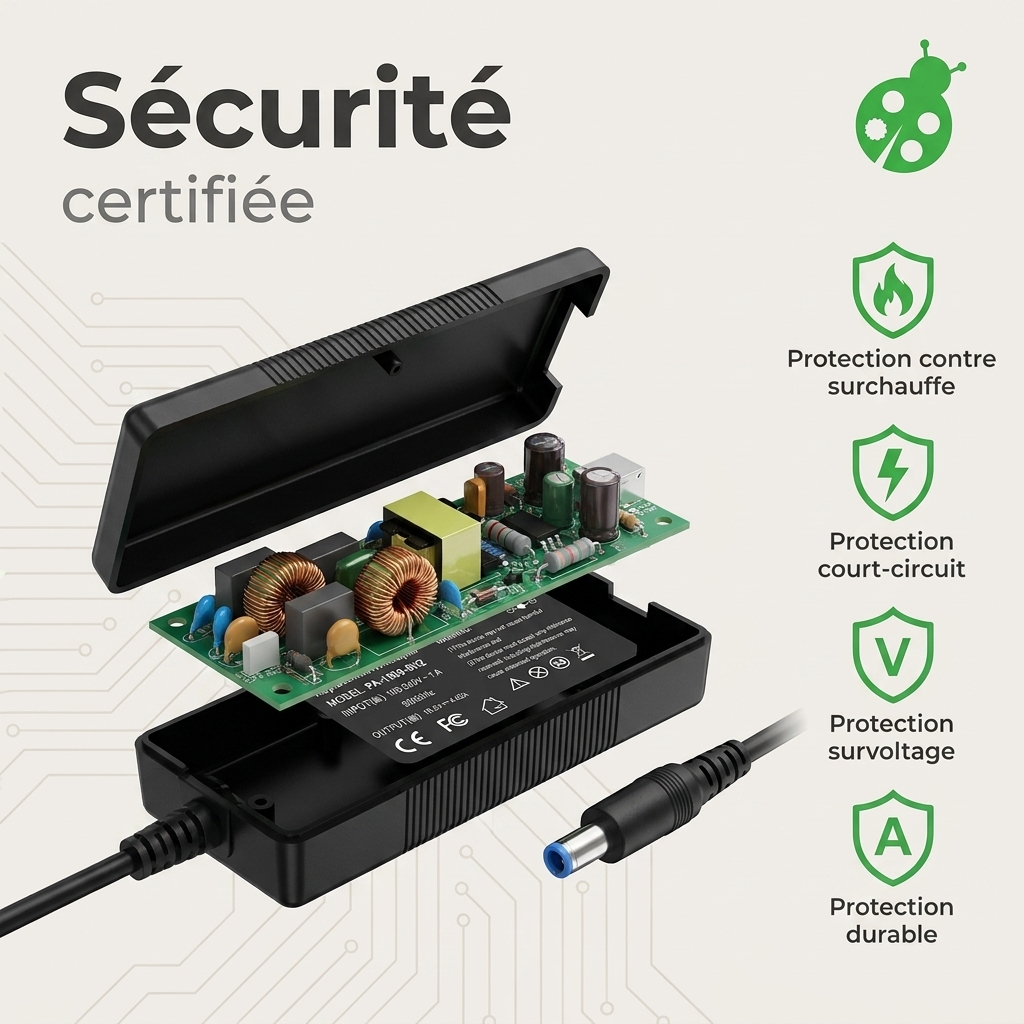 Caricabatterie computer portatile hp  pavilion 17z