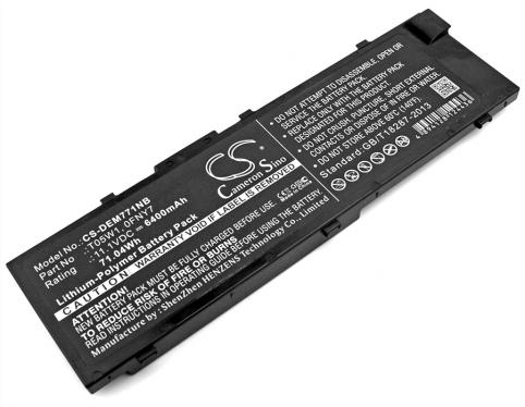 Batteria per dell precision 7520
