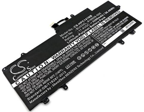 Batteria per computer portatile hp chromebook 14 g4