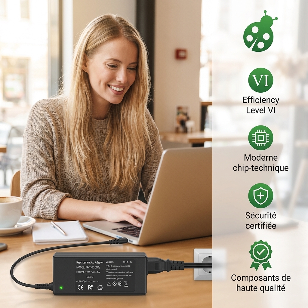 Caricabatterie computer portatile hp  pavilion 17 f177nf