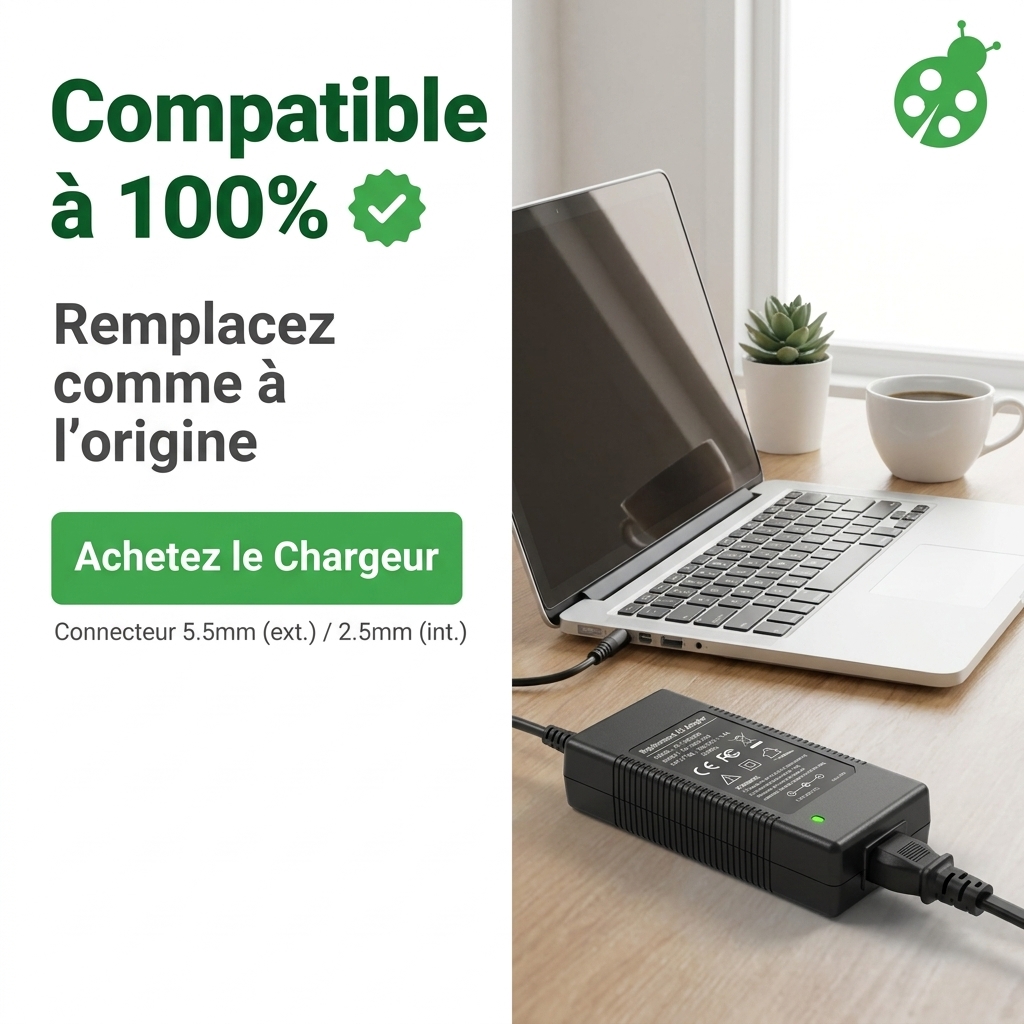 Caricabatterie computer portatile essentielb smart mouv 1701