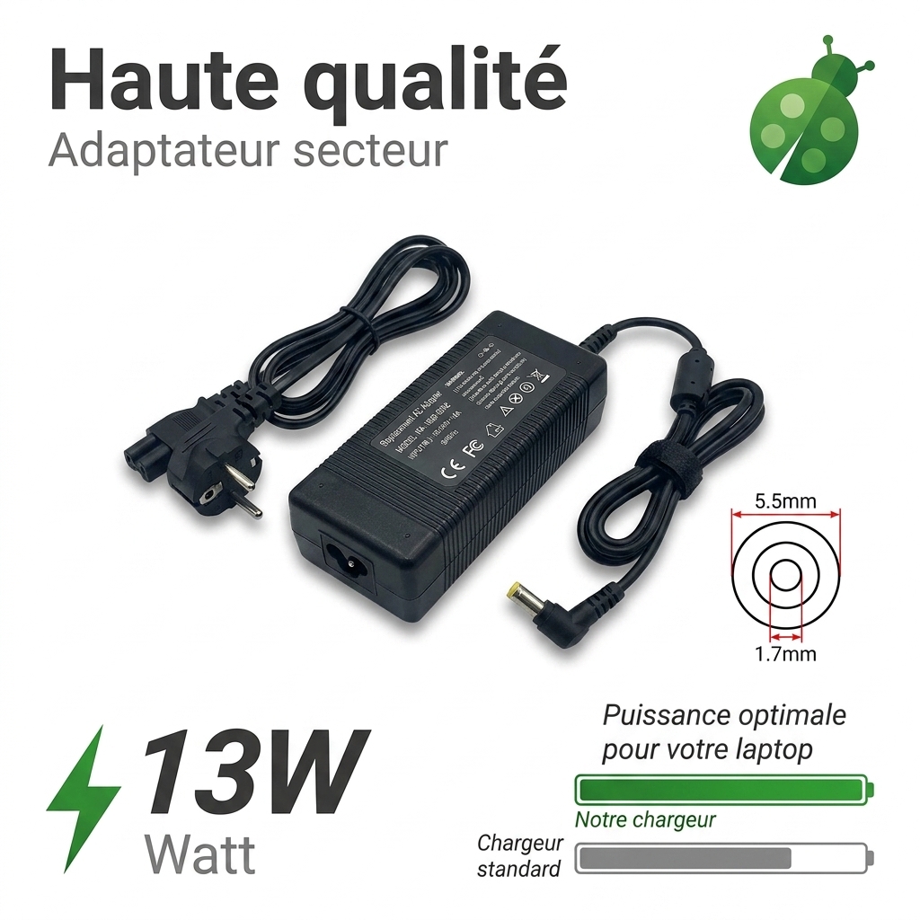 Caricabatterie computer portatile acer aspire 7 a715 74
