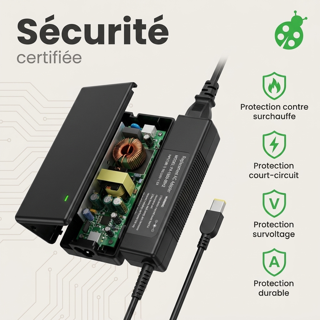 Caricabatterie computer portatile lenovo v110 15isk 80tl
