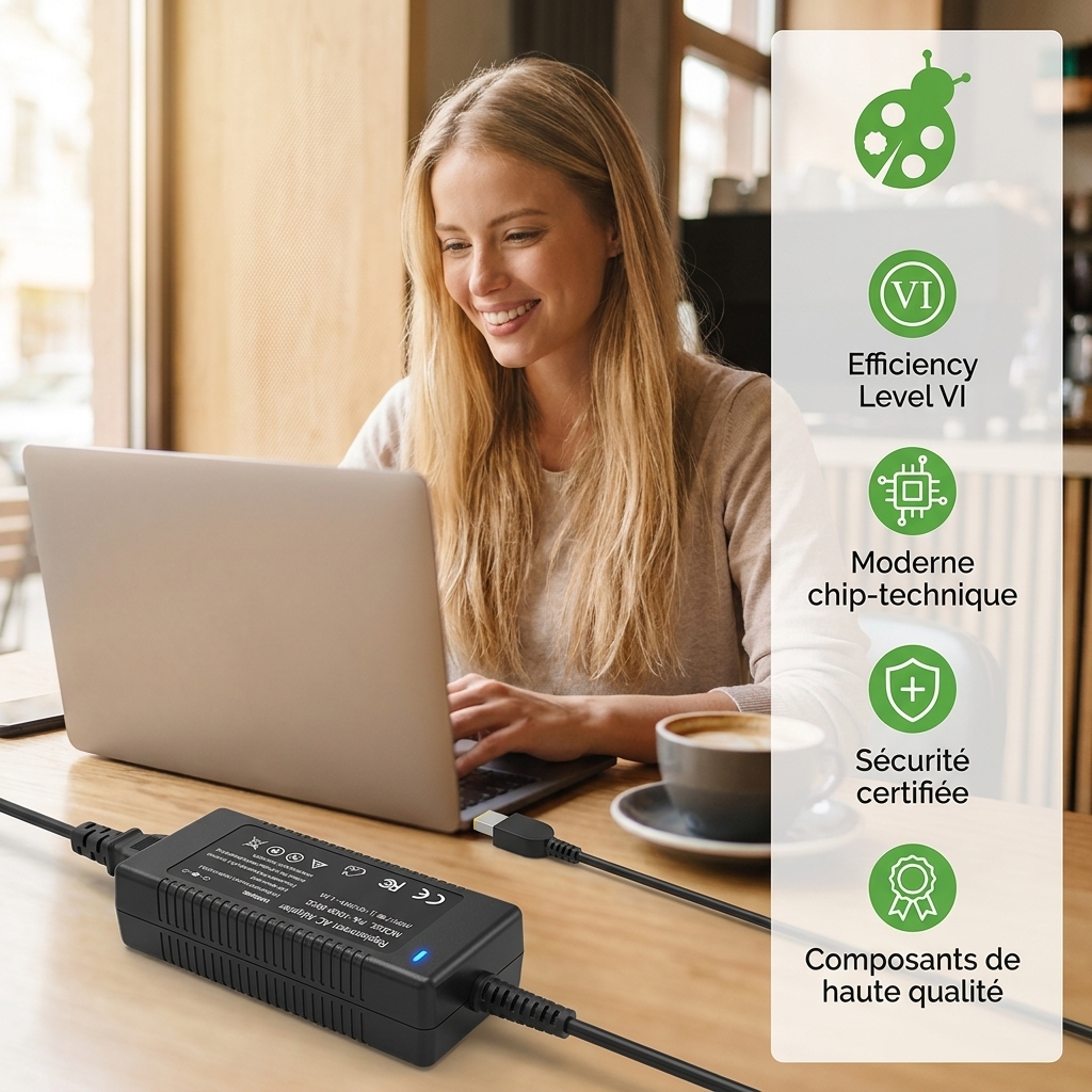 Caricabatterie computer portatile lenovo v110 15isk 80tl