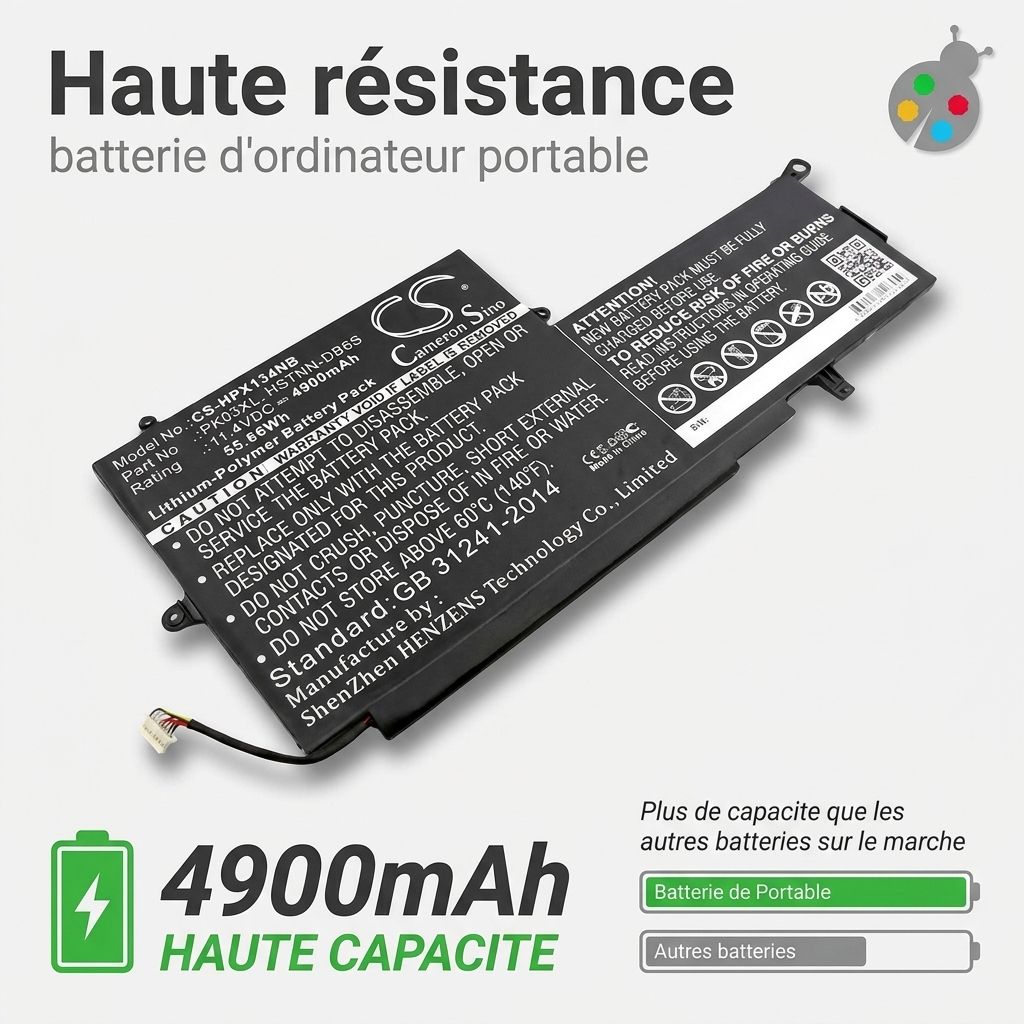 Batteria computer portatile hp spectre x360 convertible pc