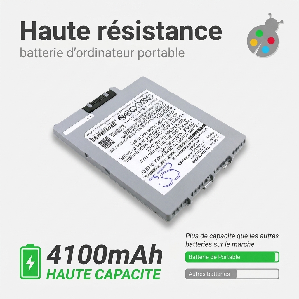 Batteria computer portatile panasonic toughpad fz g1