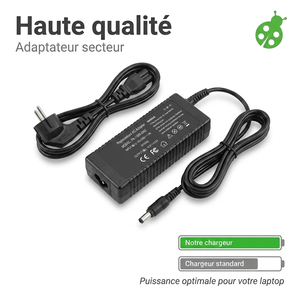 Caricabatterie computer portatile hp  pavilion 15 bc017nf