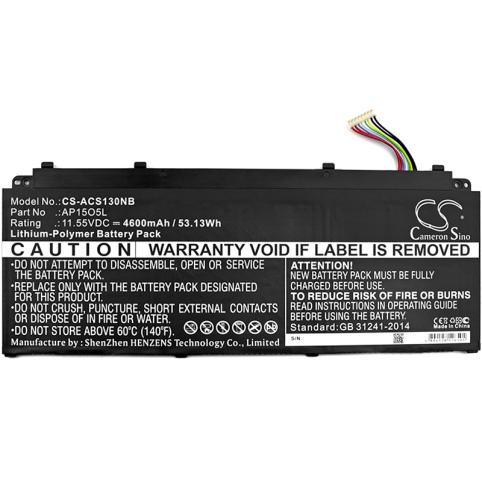 Batteria per acer spin 5 sp513 52n