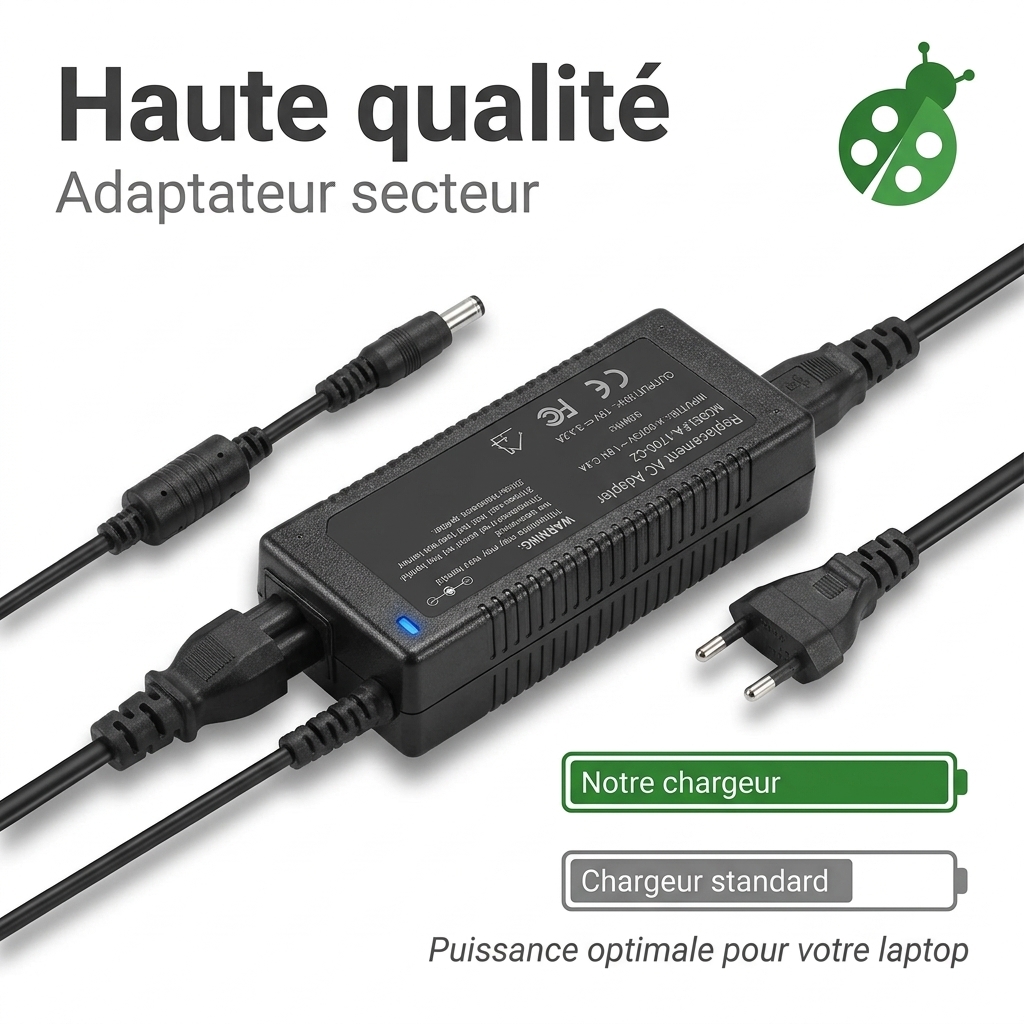 Caricabatterie computer portatile asus vivobook s15 s501
