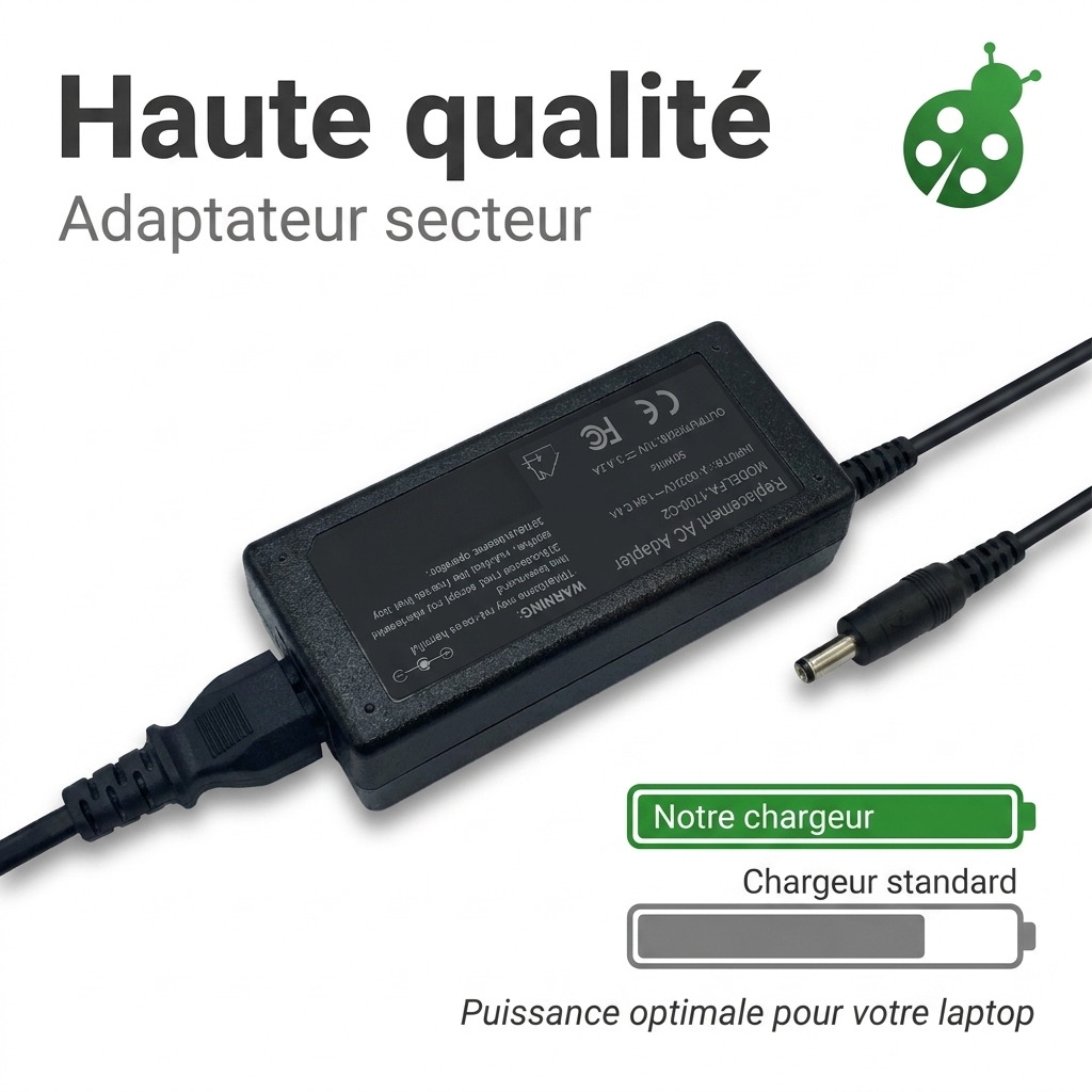 Caricabatterie computer portatile asus vivobook x405ua eb716t