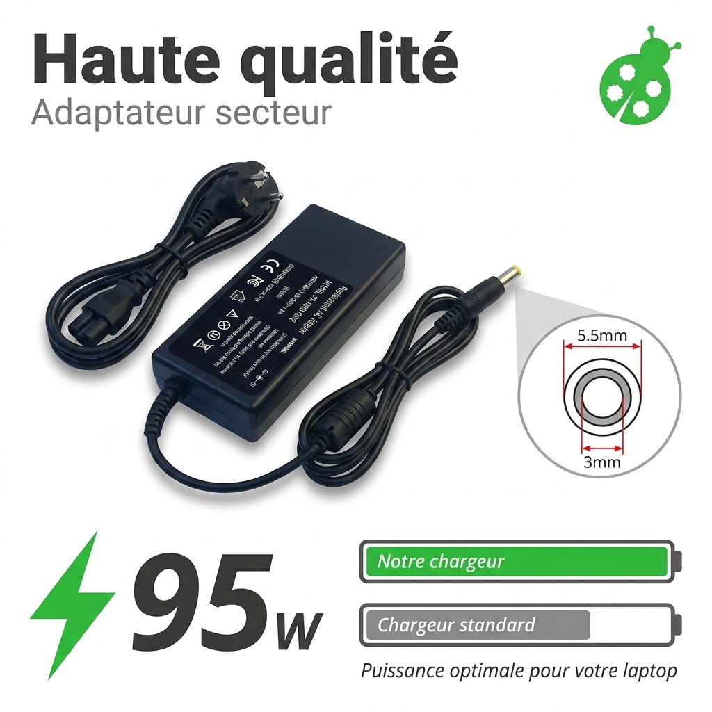Caricabatterie computer portatile samsung 270e4e