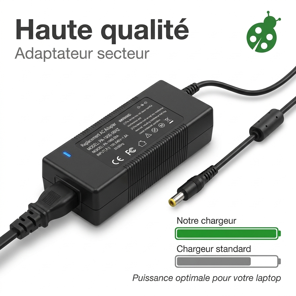 Caricabatterie computer portatile zotac zbox mi553