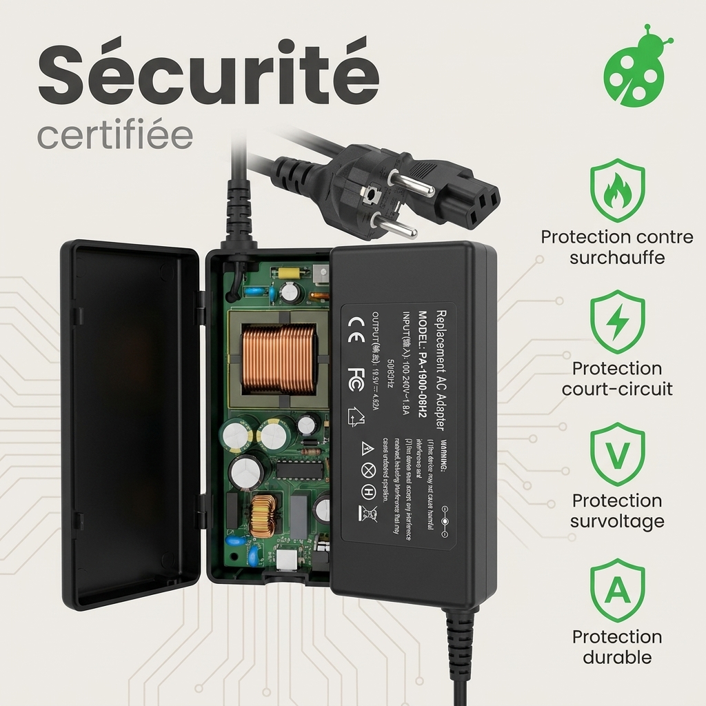 Caricabatterie computer portatile dell latitude 3379