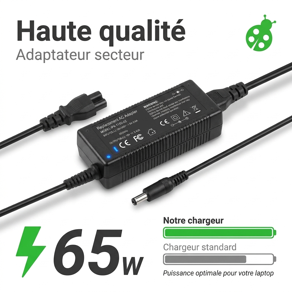Caricabatterie computer portatile asus vivobook e203ma fd017ts