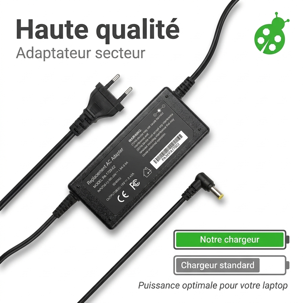 Caricabatterie computer portatile asus r414ba