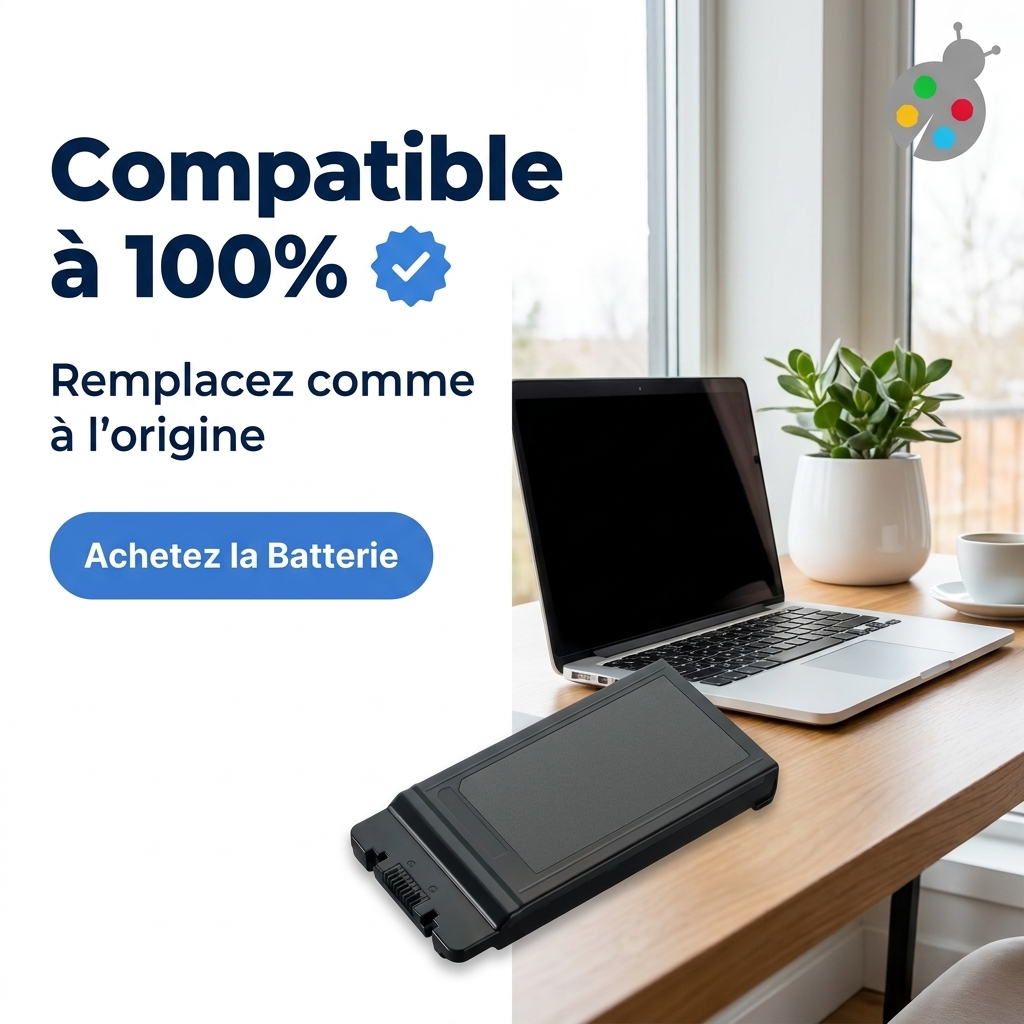 Batteria computer portatile panasonic cf 54
