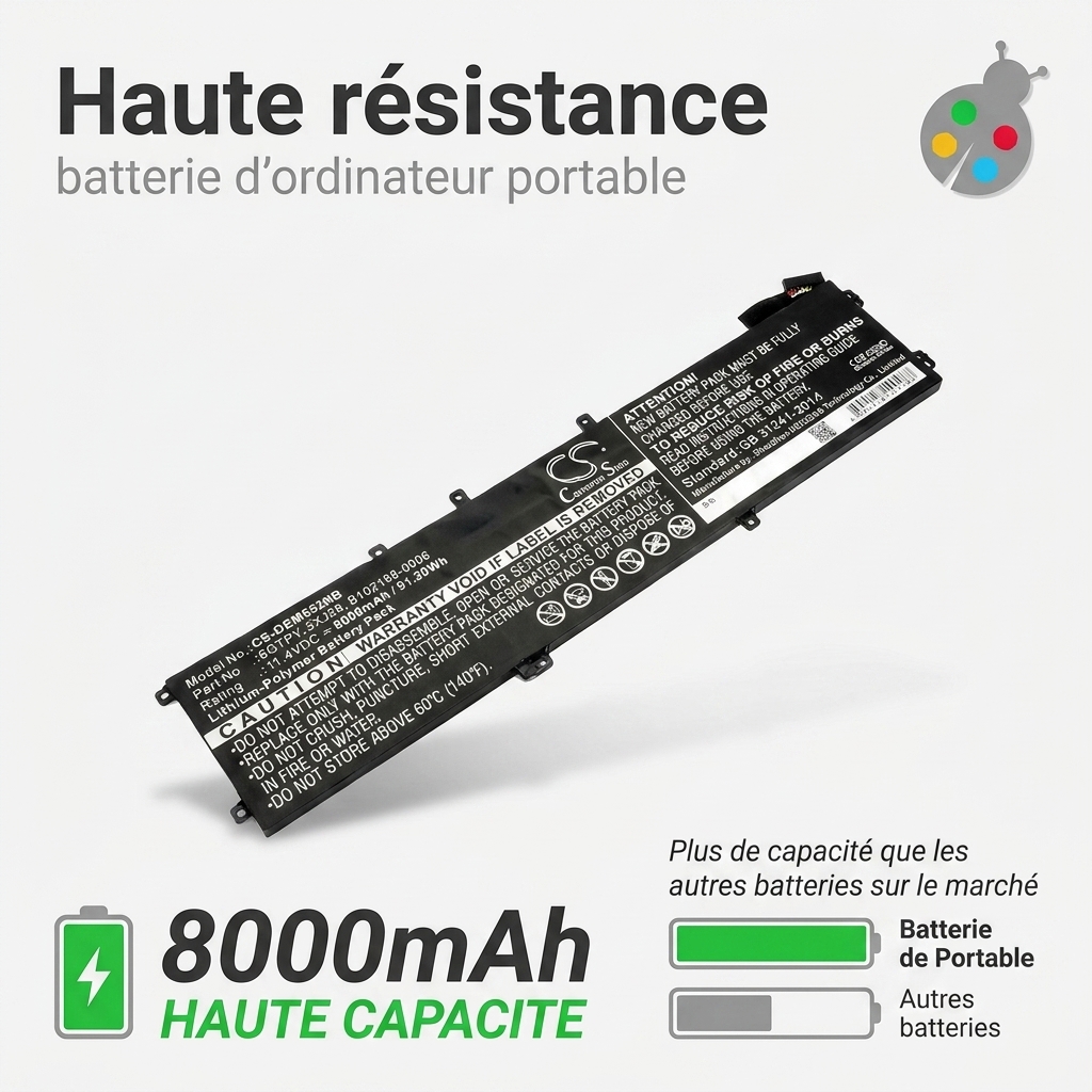 Batteria computer portatile dell precision 5520
