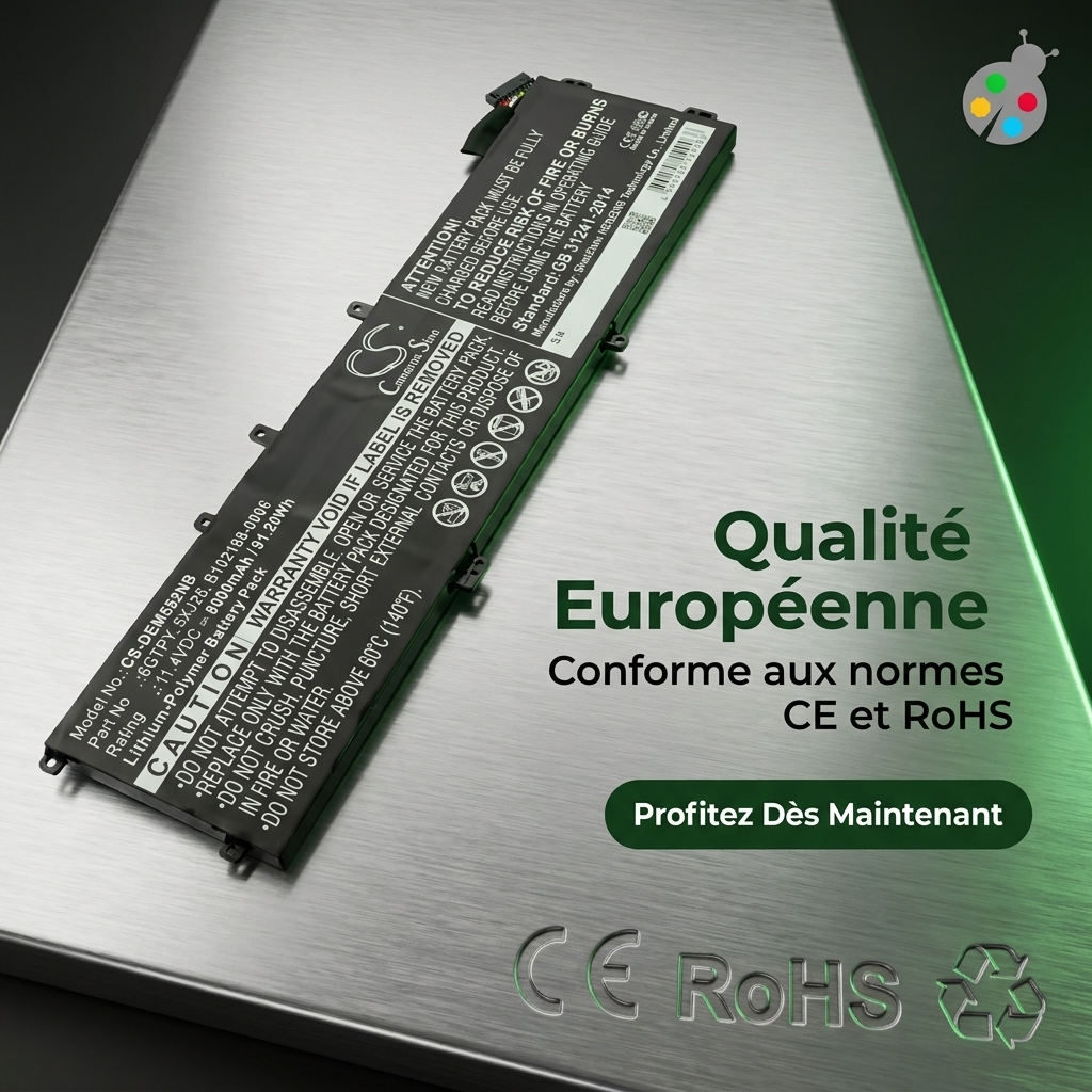 Batteria computer portatile dell precision 5520