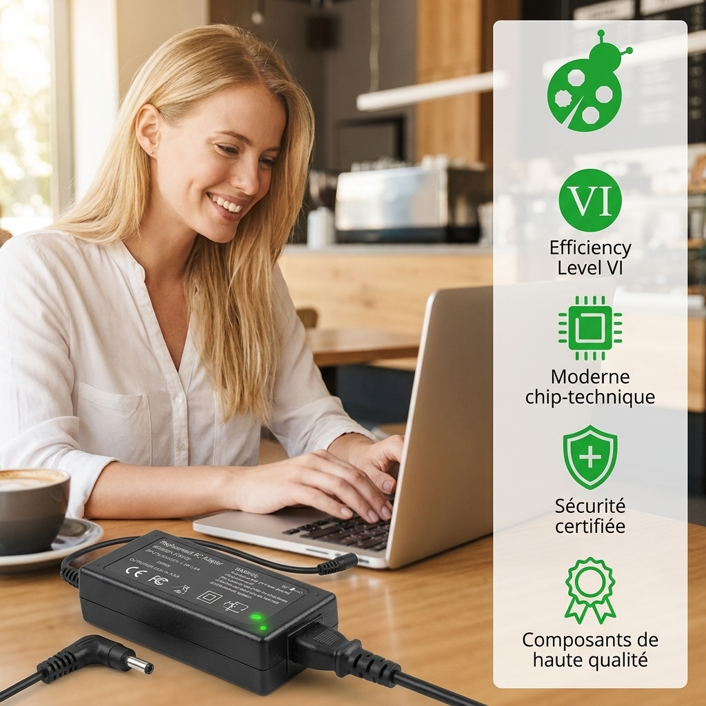 Caricabatterie computer portatile asus eeebook e502ma xx0009h