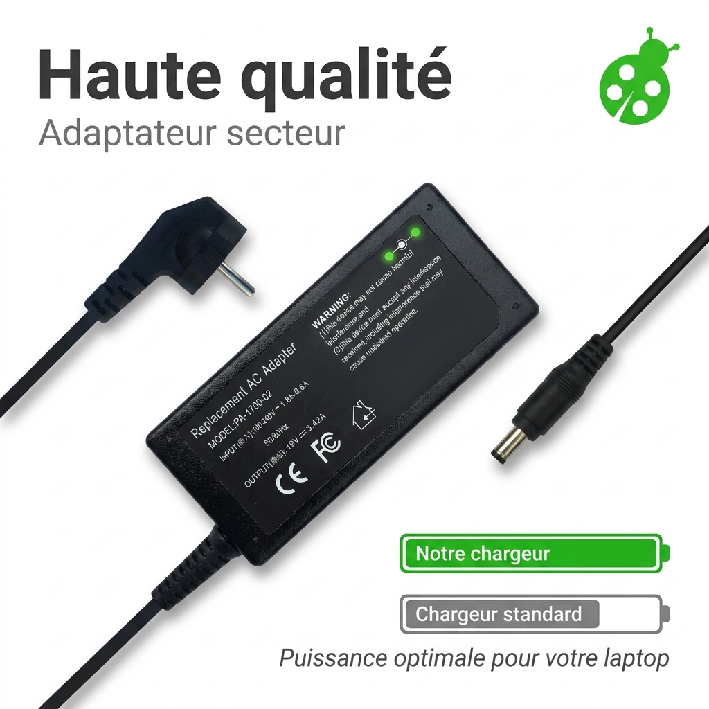 Caricabatterie computer portatile asus r457ua fa198t