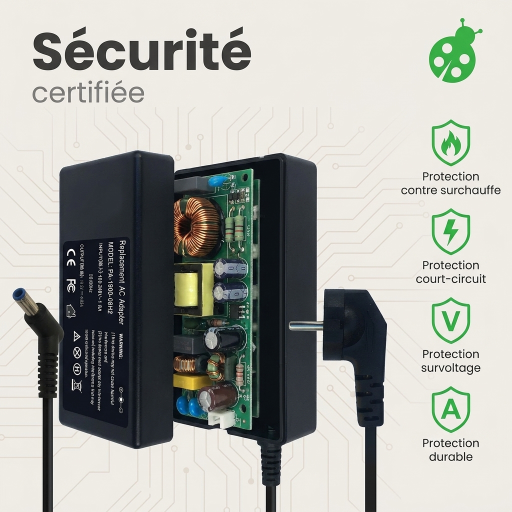 Caricabatterie computer portatile hp  pavilion x360 14 cd0003ne