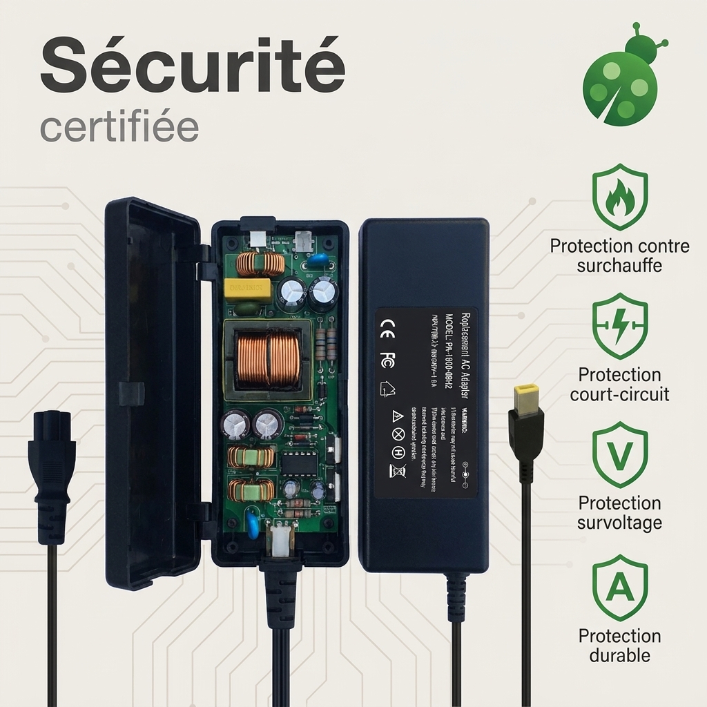 Caricabatterie computer portatile lenovo yoga 720 15ikb